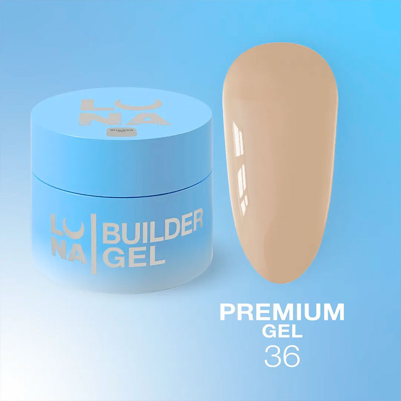 Builder gel – Lunamoon Premium Gel Nr 36 – 15 ml