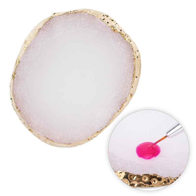 Mixing Palette for Gel and Nail Materials – White