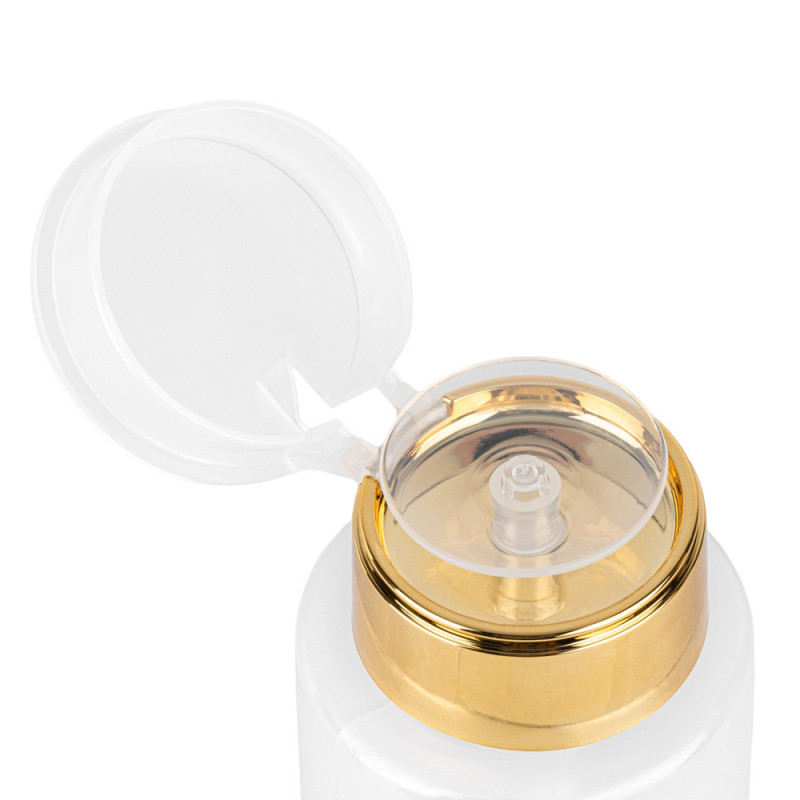 Dispenser Bottle with Pump for Liquids – Gold, 150 ml