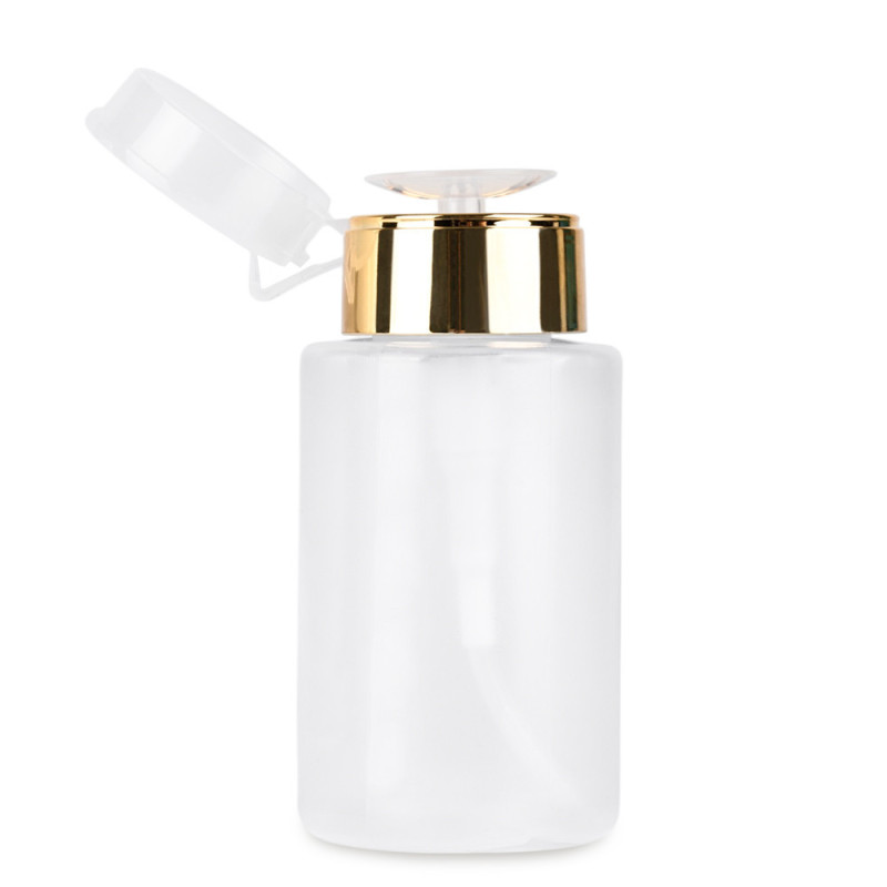 Nesteannostelija pumpulla – kultainen, 150 ml