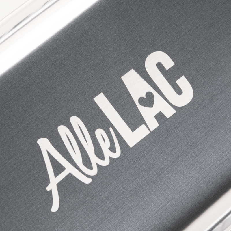 Metallitarjotin työkaluille – AlleLac, hopeinen