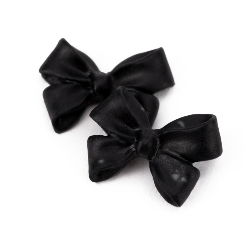 3D Bows for nails Molly Nails – Black – 100 pcs