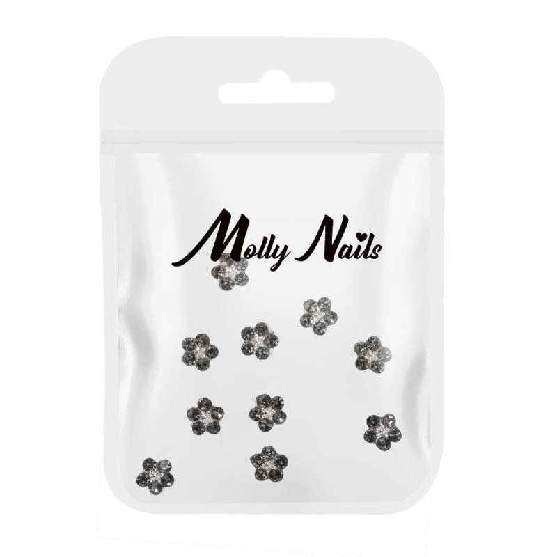 3D-kukat kynsille Molly Nails – K1126 – 10 kpl