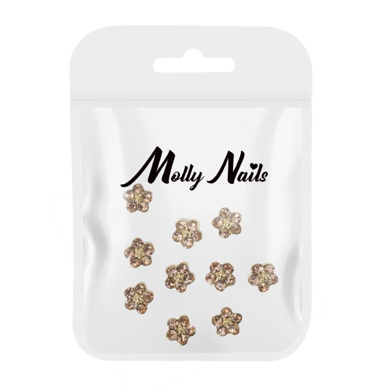 3D kukat kynsille Molly Nails – K1120 – 10 kpl