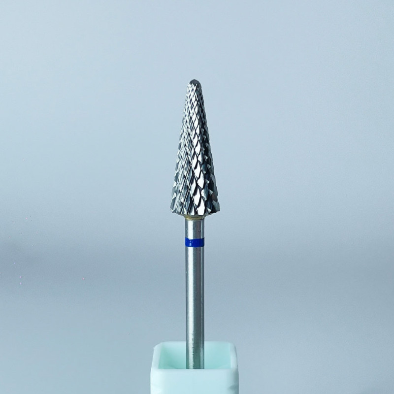 Carbide Bit – Avelia “Cone” Blue – Ø6 mm / 15 mm
