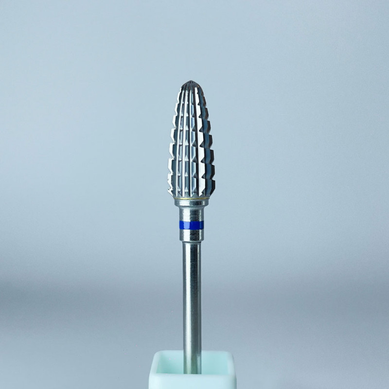 Carbide Bit – Avelia “Corn” Blue – Ø6 mm / 14.5 mm
