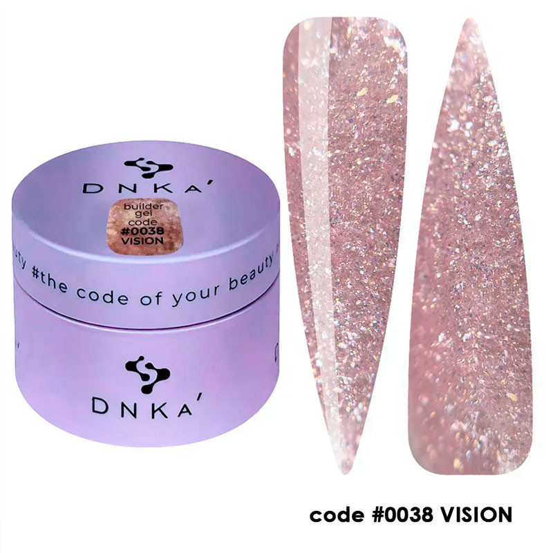 Rakennegeeli - Builder Gel DNKa No. 0038 Vision - 30 ml