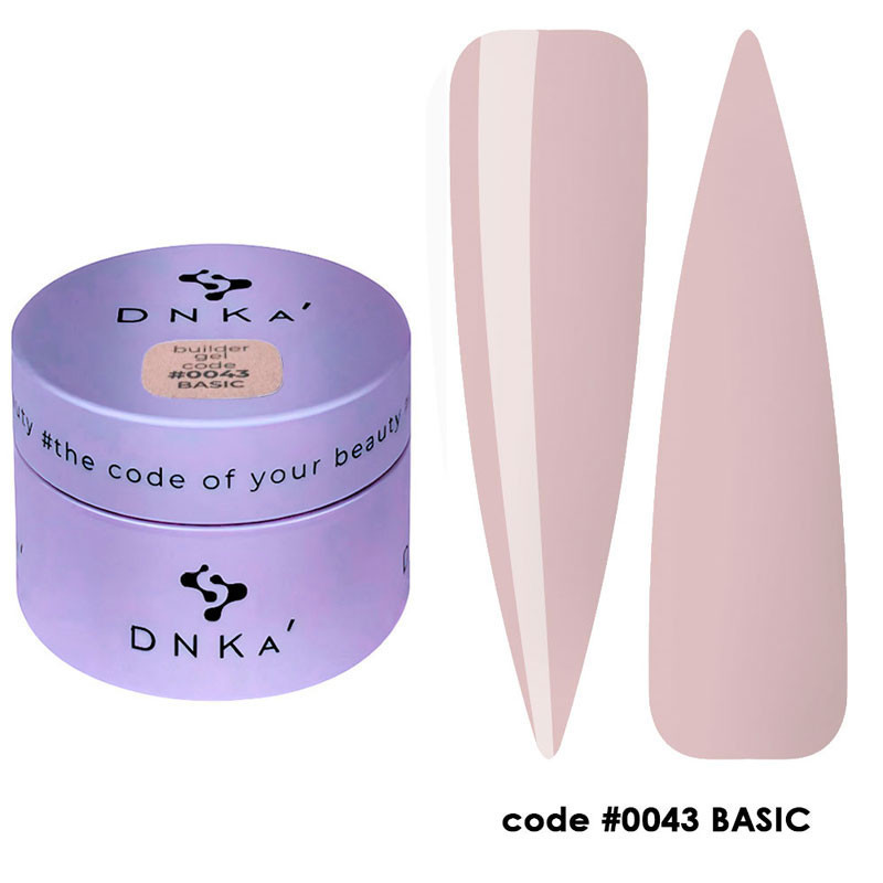 Rakennegeeli - Builder Gel DNKa No. 0043 Basic - 30 ml