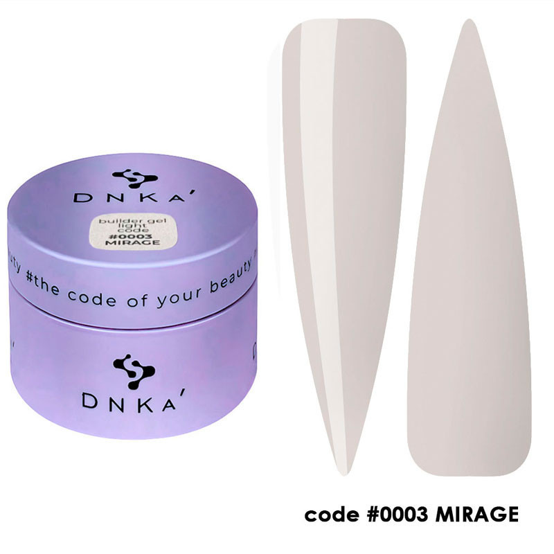 Builder Gel Light DNKa No. 0003 Mirage - 30 ml