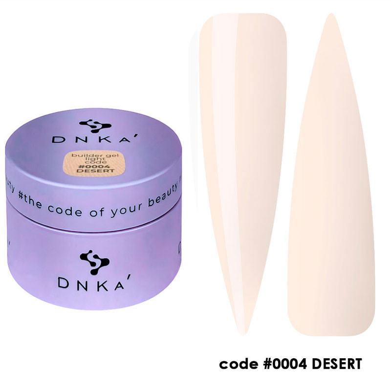 Rakennegeeli - Builder Gel Light DNKa No. 0004 Desert - 30 ml