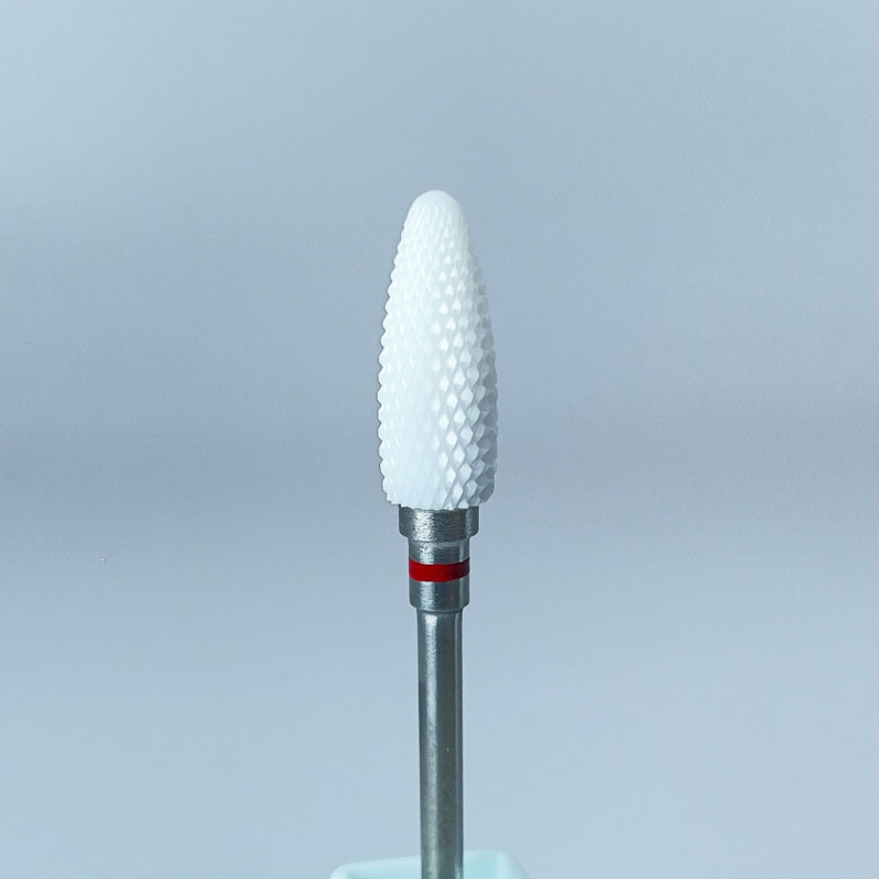 Keraaminen Poranterä “Corn” – Avelia – Punainen, Ø6 mm / 14.5 mm