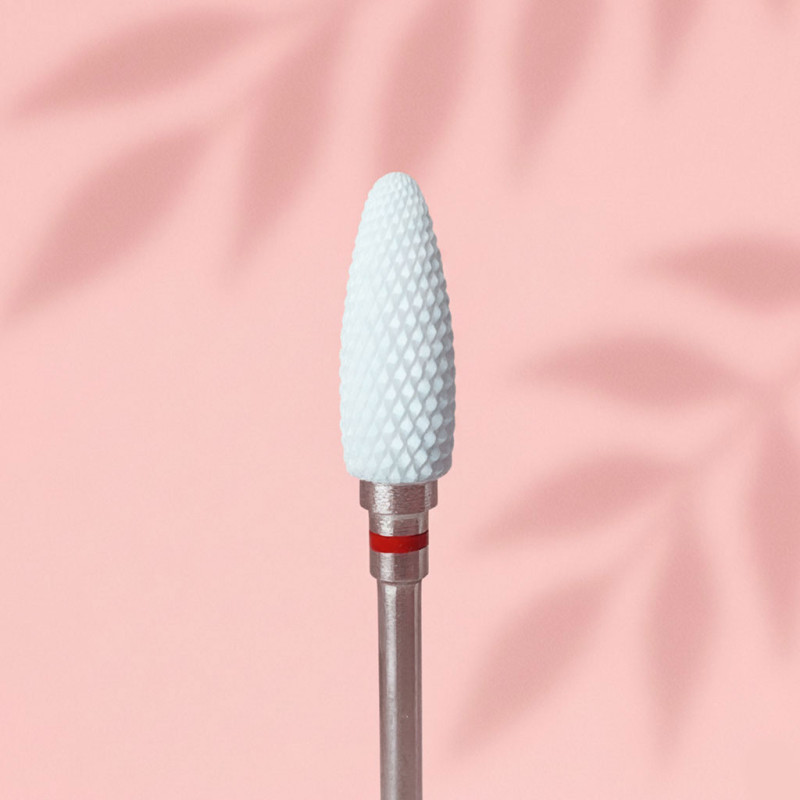 Keraaminen Poranterä “Corn” – Avelia – Punainen, Ø6 mm / 14.5 mm