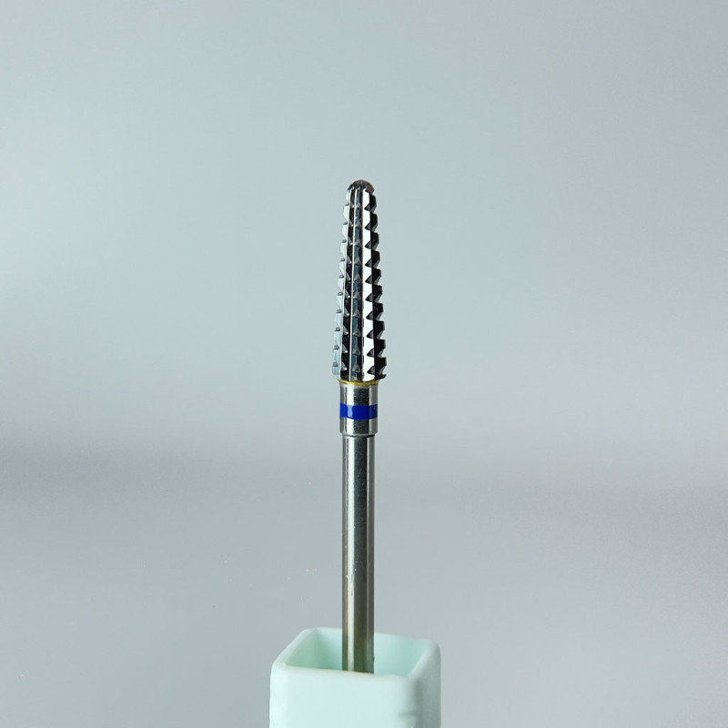 Carbide Nail Bit “Cone” Avelia – blue – Ø4 mm / 14 mm