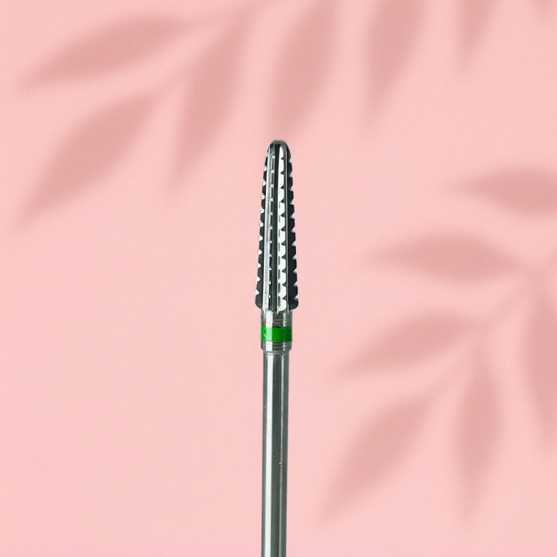 Carbide Nail Bit “Cone” Avelia – green – Ø4 mm / 14 mm