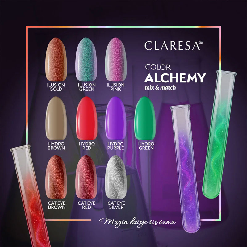 Geelilakka – Claresa Cat Eye Red, 5 ml