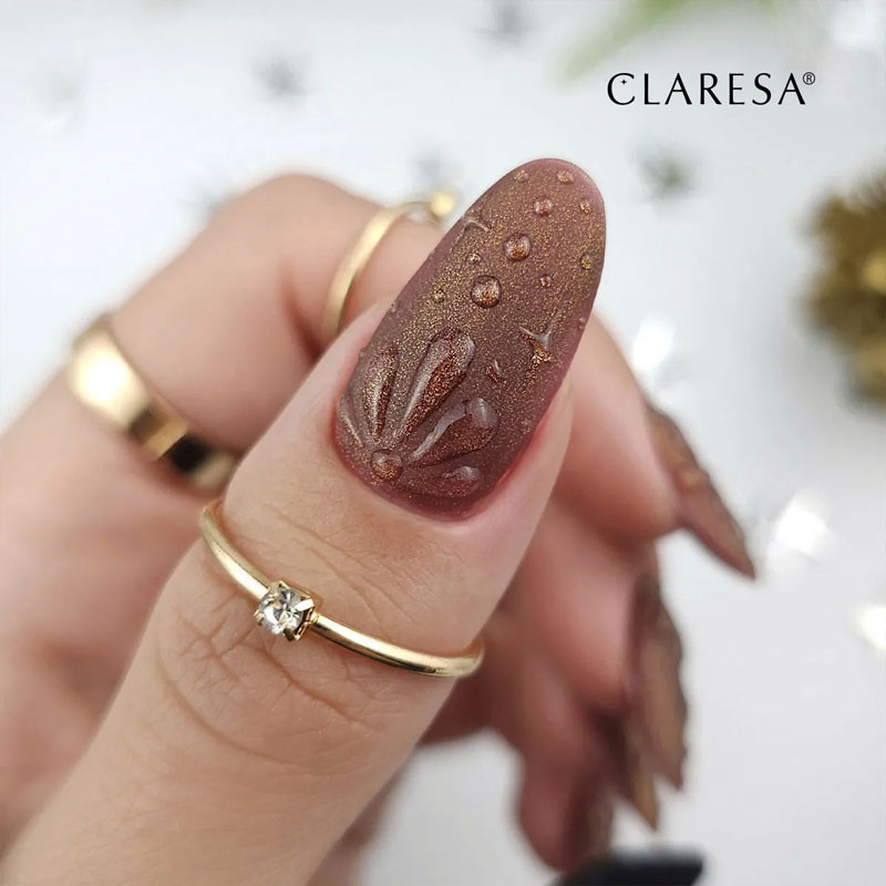 Gel polish – Claresa Glass Hydro Brown, 5 ml
