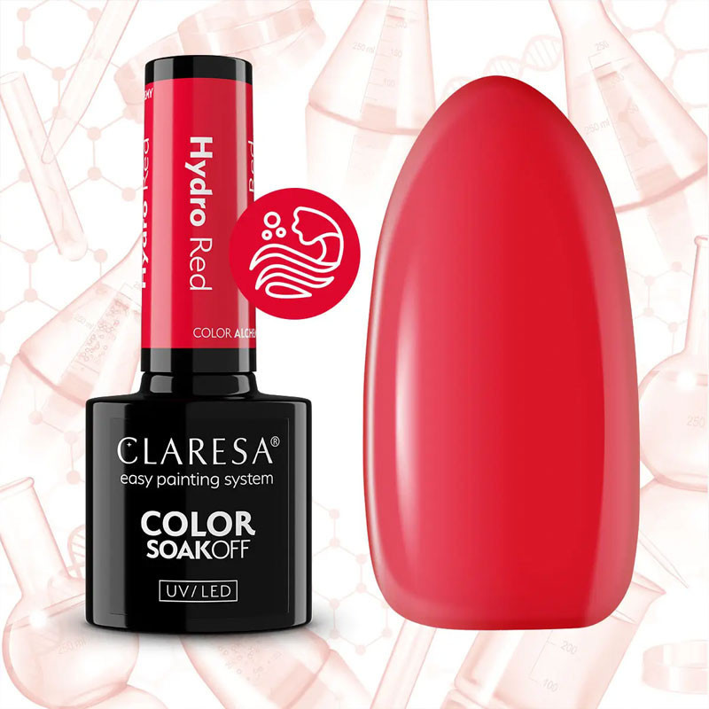 Geelilakka – Claresa Glass Hydro Red, 5 ml