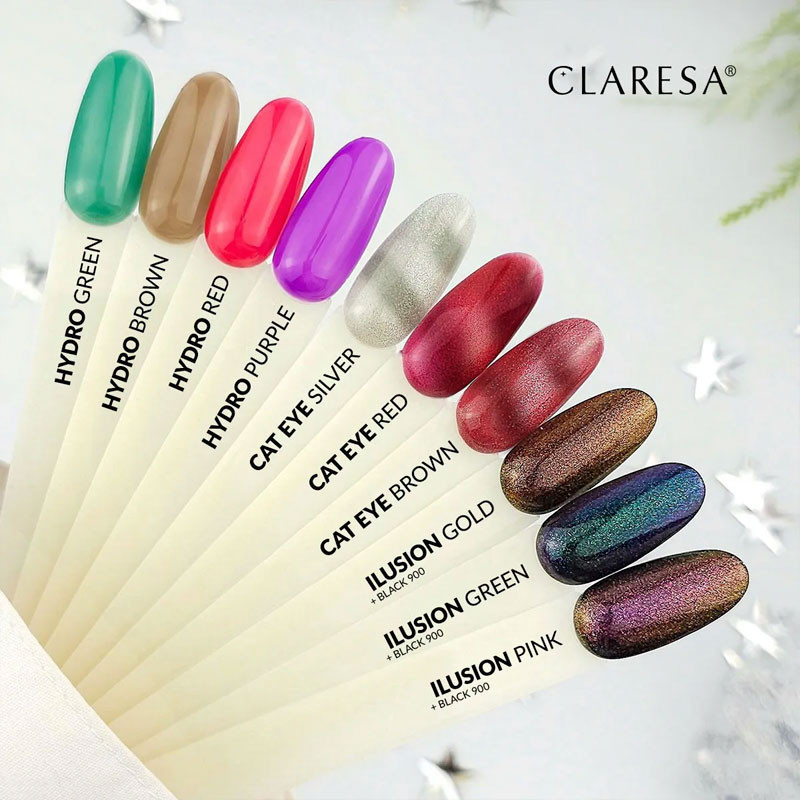 Geelilakka – Claresa Glass Hydro Purple, 5 ml