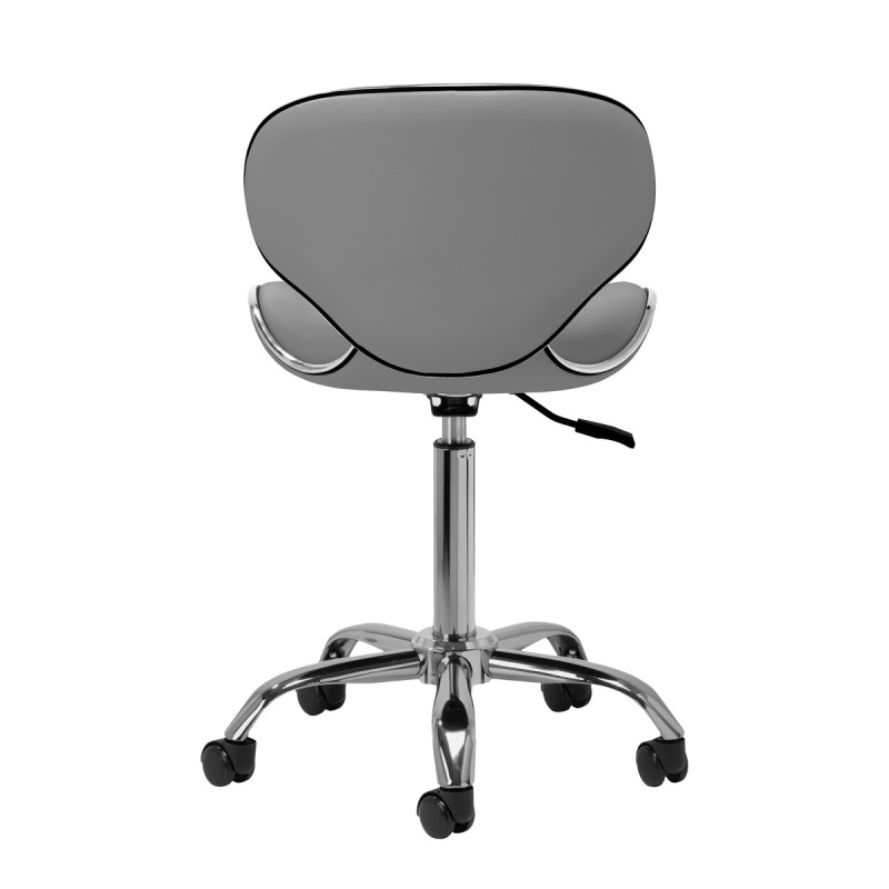 Gabbiano q-4599 gray cosmetic stool