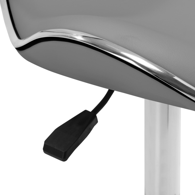 Gabbiano q-4599 gray cosmetic stool