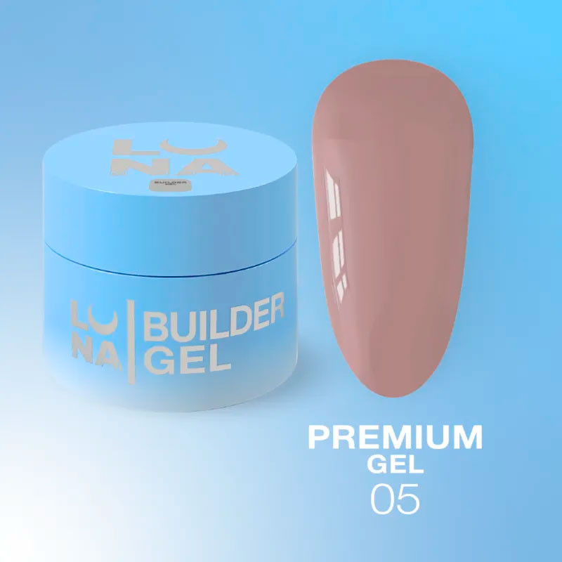 Builder gel – Lunamoon Premium Gel Nr 5 – 50 ml