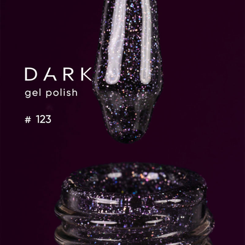 Gel Polish – DARK – 123, 6 ml