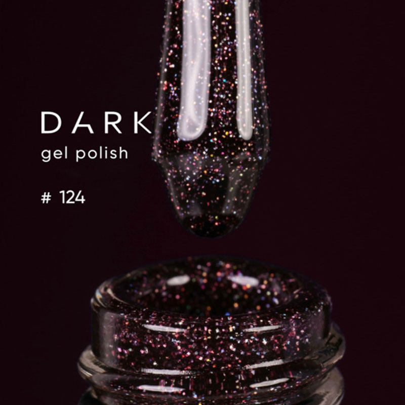 Gel Polish – DARK – 124, 6 ml