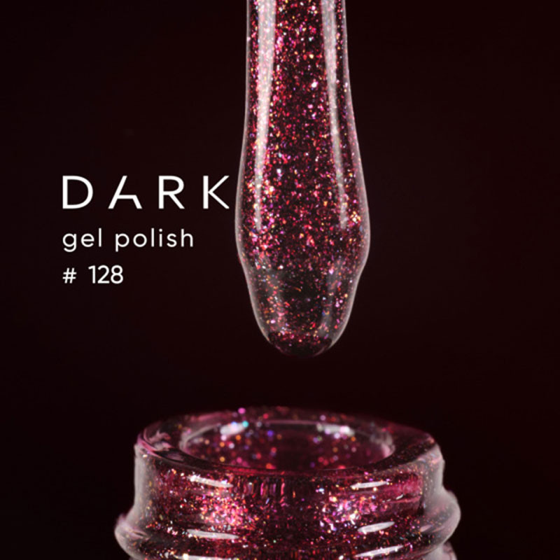 Gel Polish – DARK – 128, 6 ml