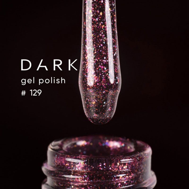 Gel Polish – DARK – 129, 6 ml