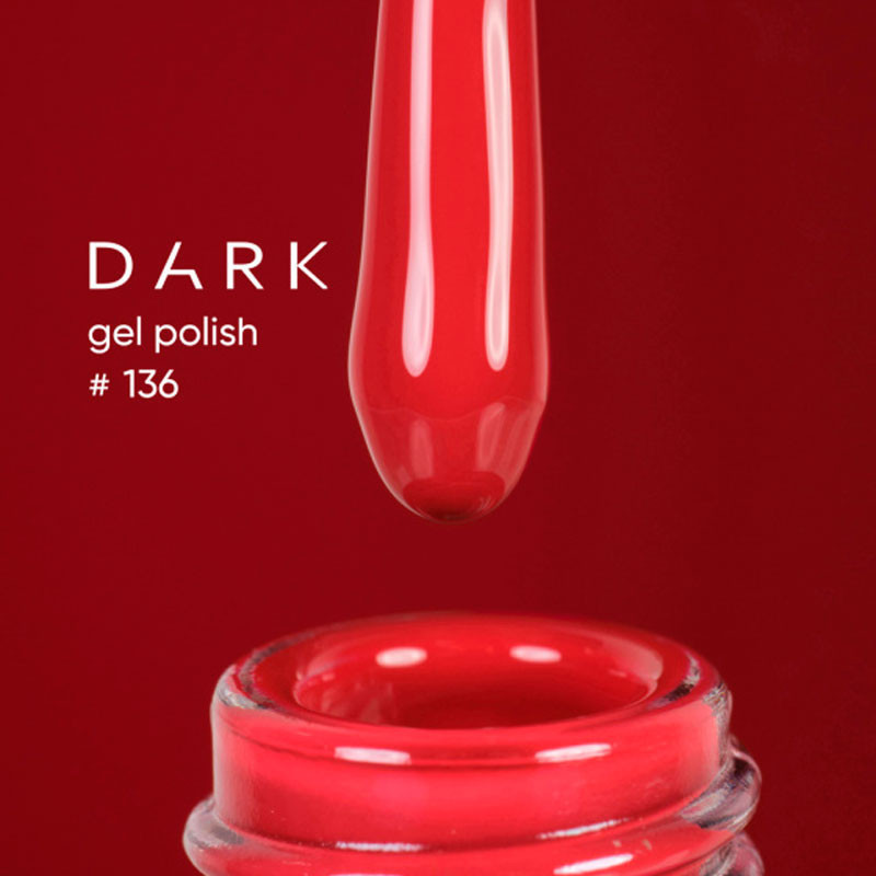 Гель-лак – DARK – 136, 6 мл