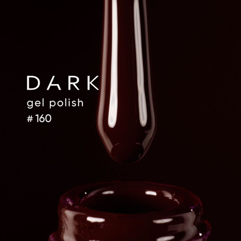 Gel Polish – DARK – 160, 6 ml