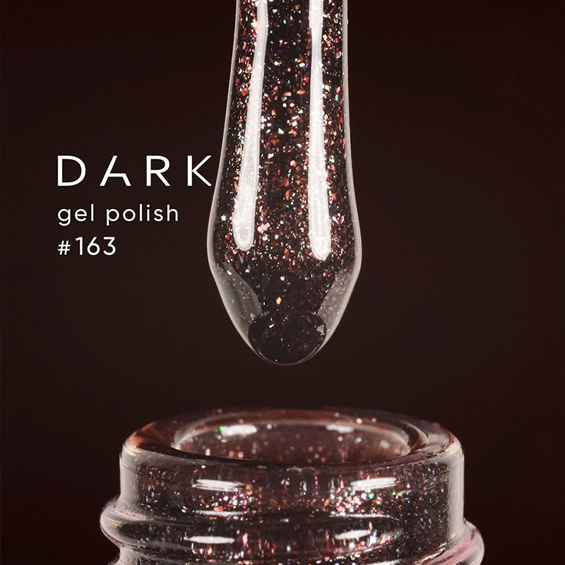 Гель-лак – DARK – 163, 6 мл