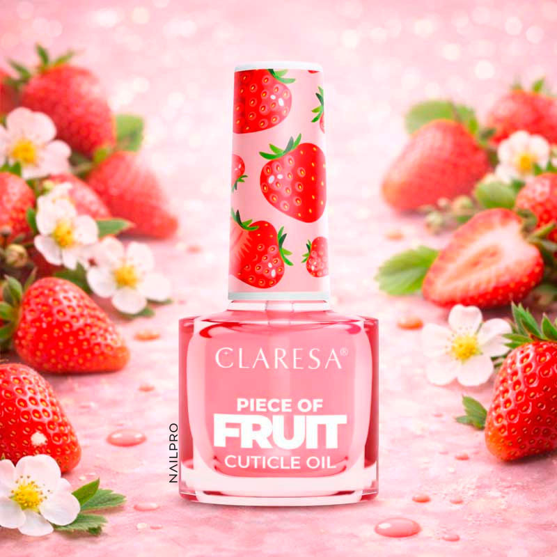 Cuticle Oil "Strawberry" Claresa, 5 ml