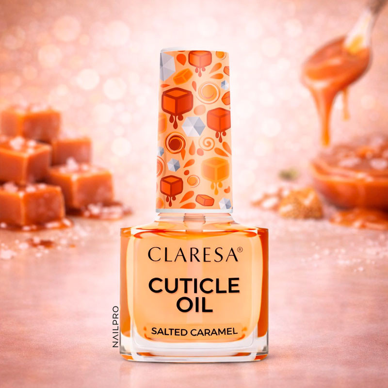 Масло для кутикулы "Salted Caramel" Claresa, 5 ml