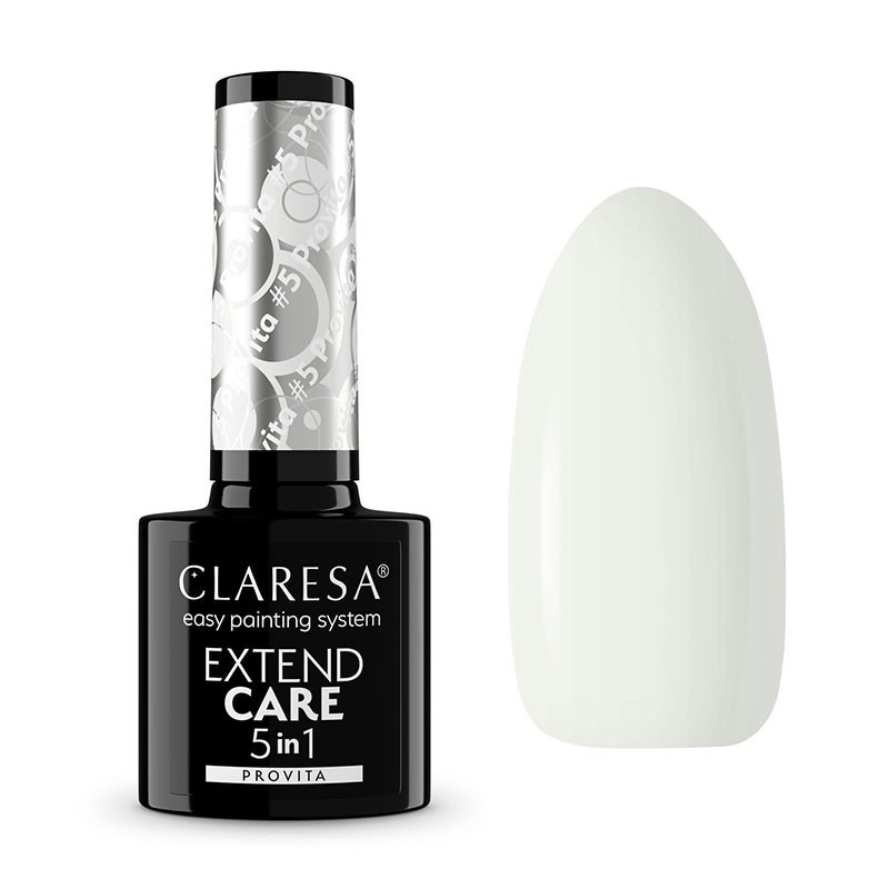 Базовое покрытие для гель-лака - Claresa Extend Care 5 in 1 Provita № 5 - 5g