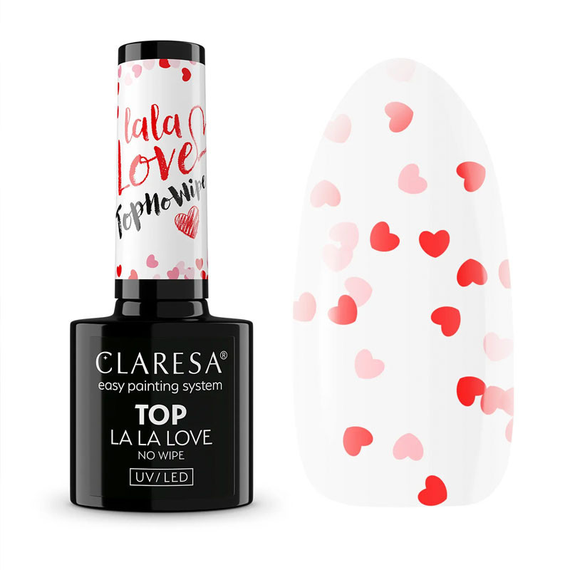 Верхнее покрытие Claresa La La Love (без липкого слоя) - 5 g