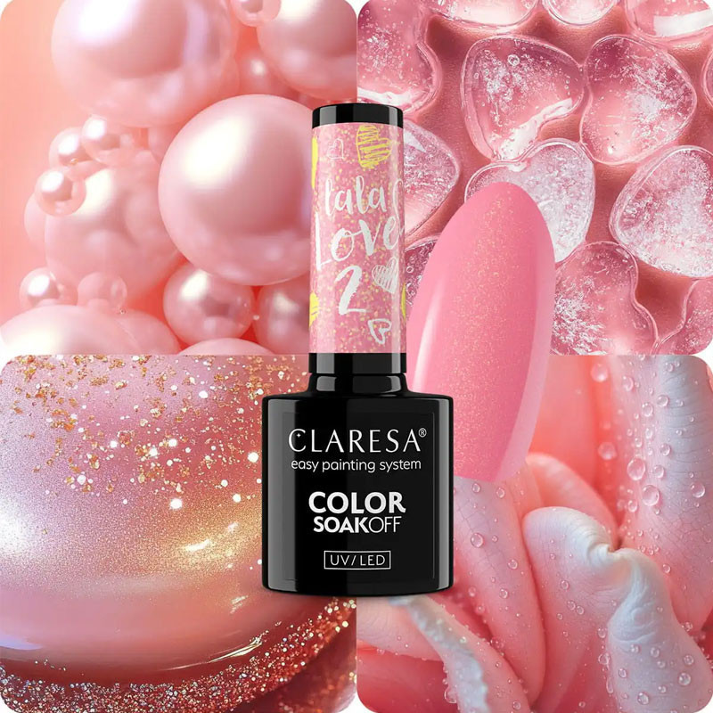 Цветной гель-лак - Claresa - La La Love - 2, 5 ml