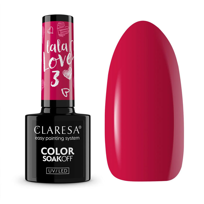 Color Gel polish - Claresa - La La Love - 3, 5 ml