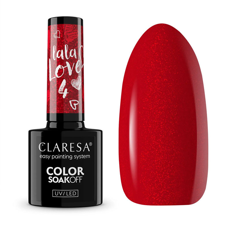 Color Gel polish - Claresa - La La Love - 4, 5 ml