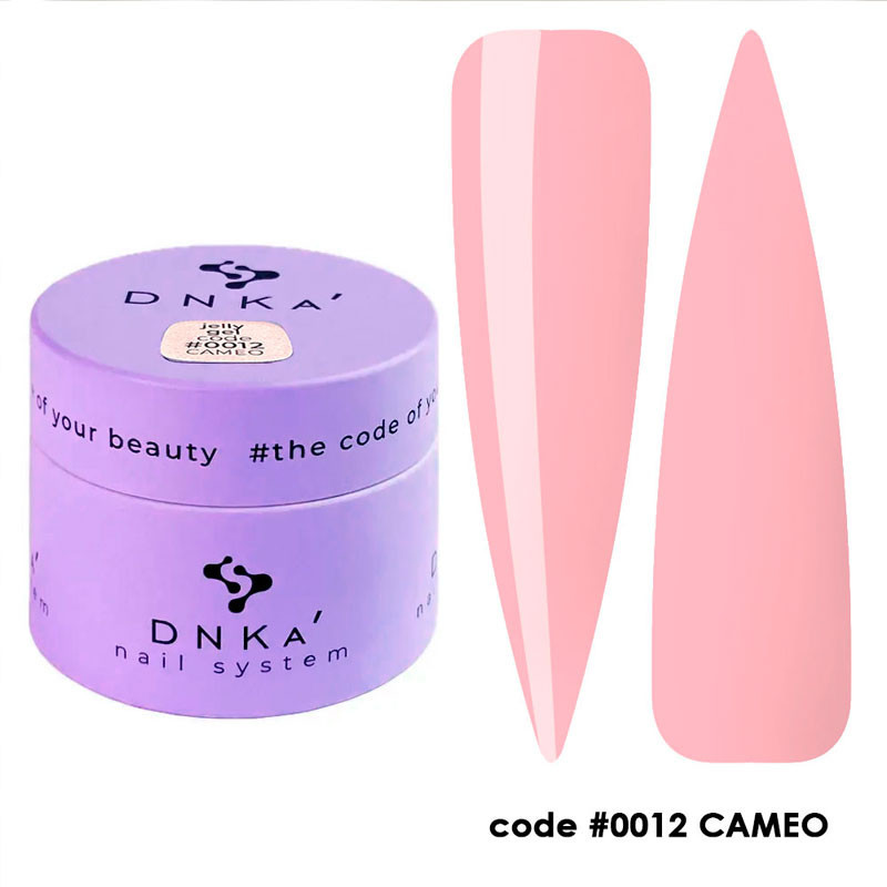 Гель-желе для наращивания ногтей DNKa No. 0012 Cameo - 15 ml