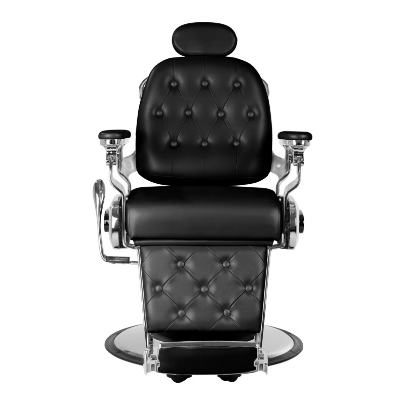 Gabbiano barber chair francesco black