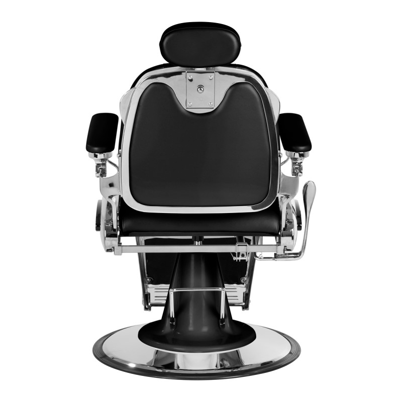 Gabbiano barber chair francesco black
