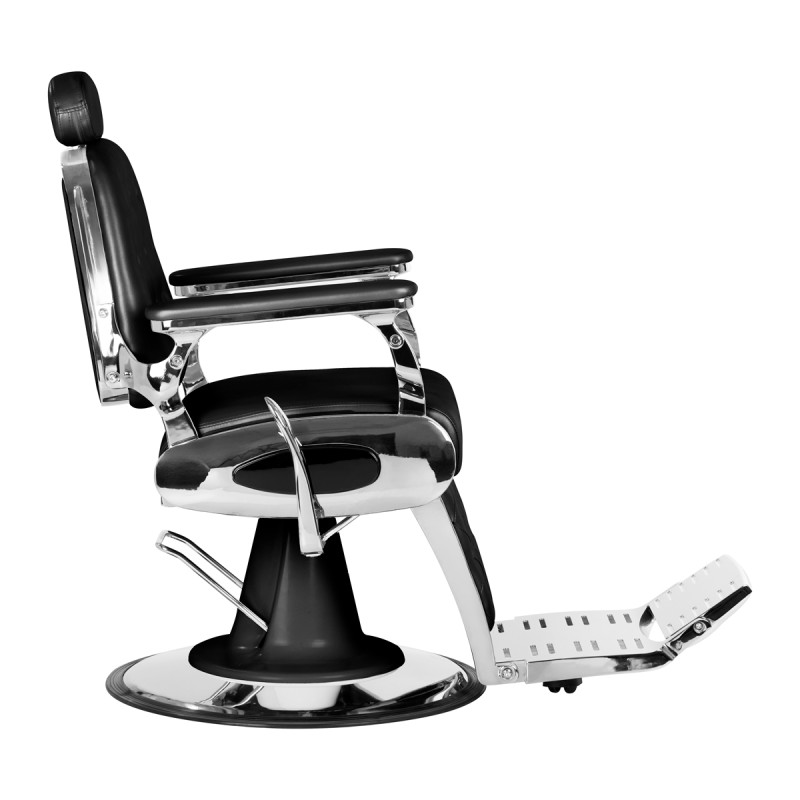Gabbiano barber chair francesco black