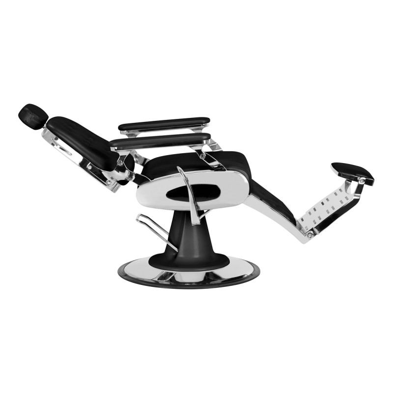 Gabbiano barber chair francesco black