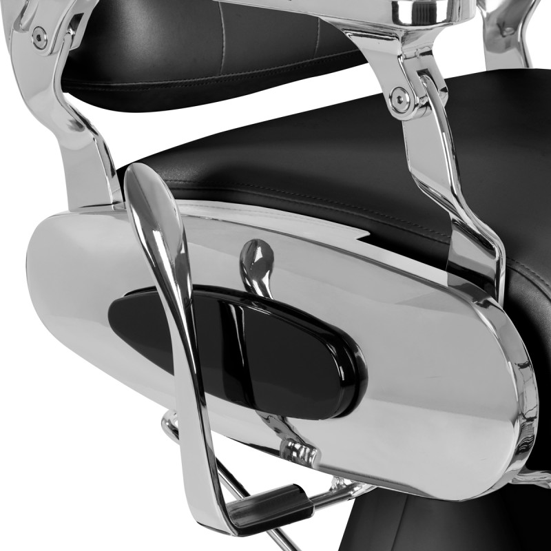 Gabbiano barber chair francesco black