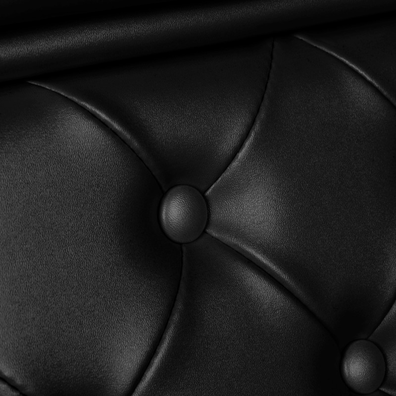 Gabbiano barber chair francesco black