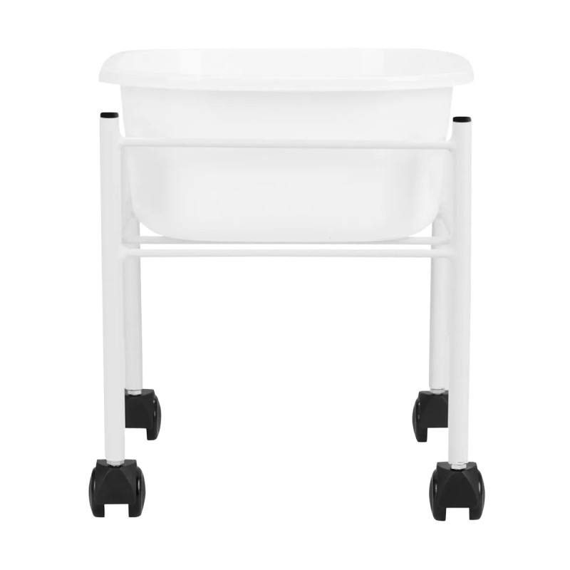 White pedicure tray Simple