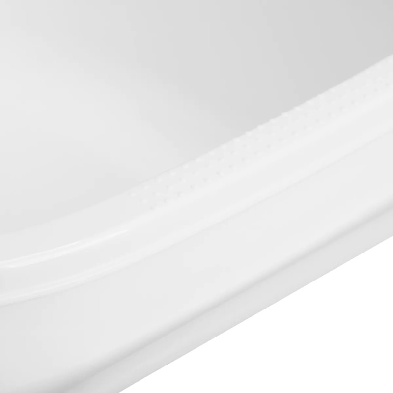 White pedicure tray Simple