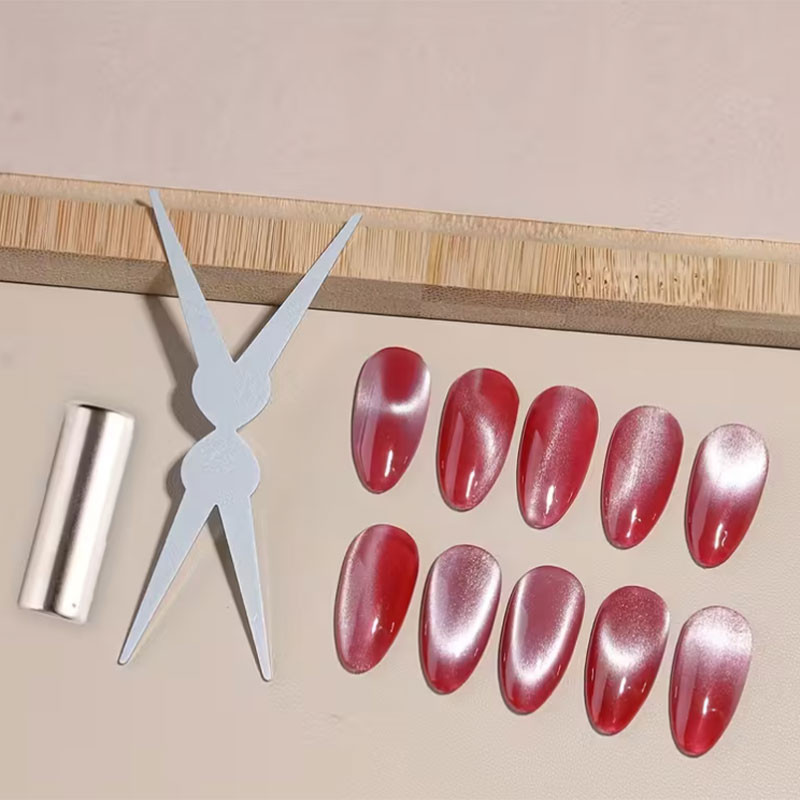 Double-Sided Magnet for Cat Eye French Manicure