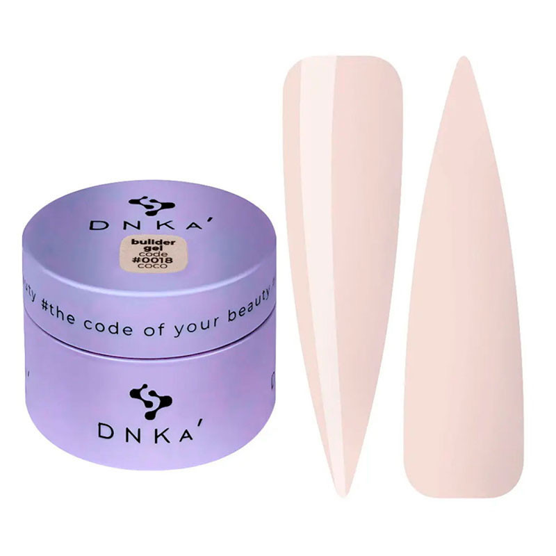 Rakennegeeli - Builder Gel DNKa 0018 Coco - 15ml